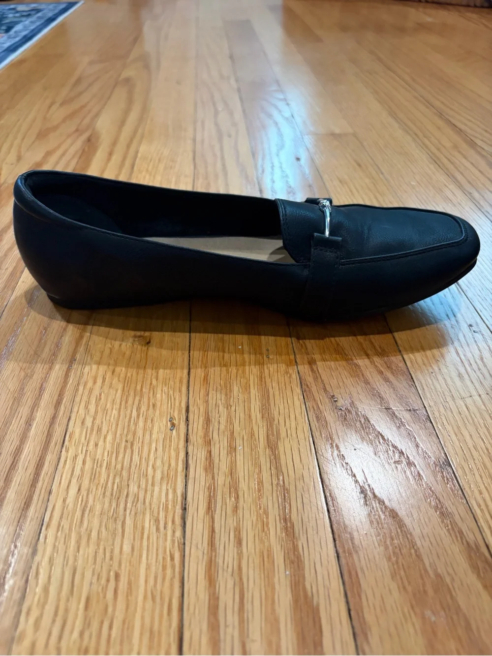 Black Leather Loafers